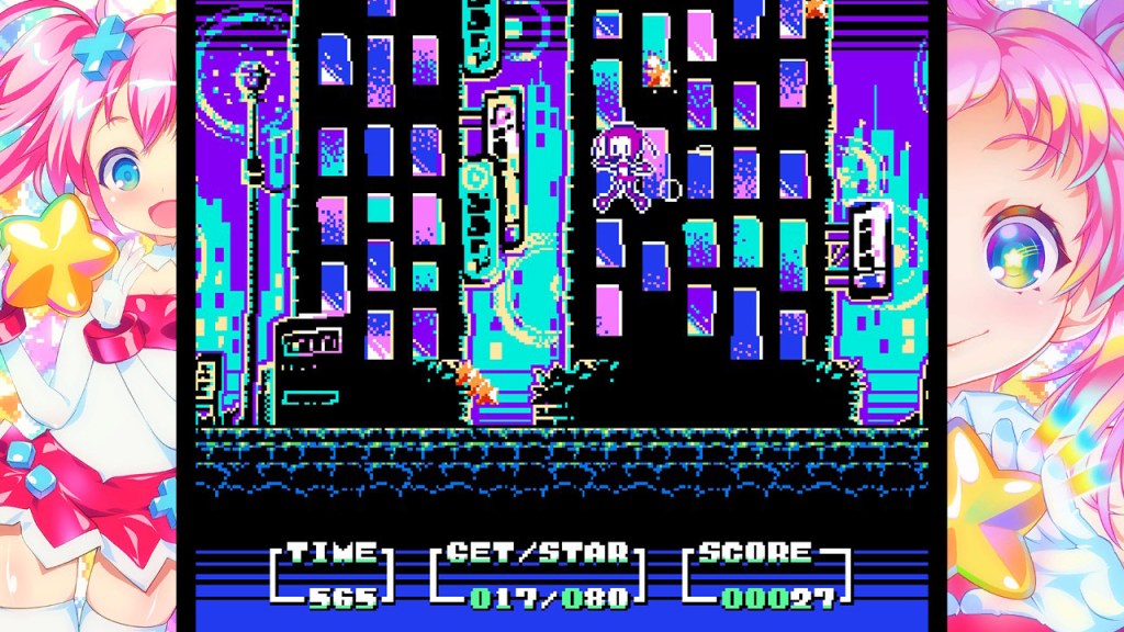 A screenshot of Kira Kira Star Night!