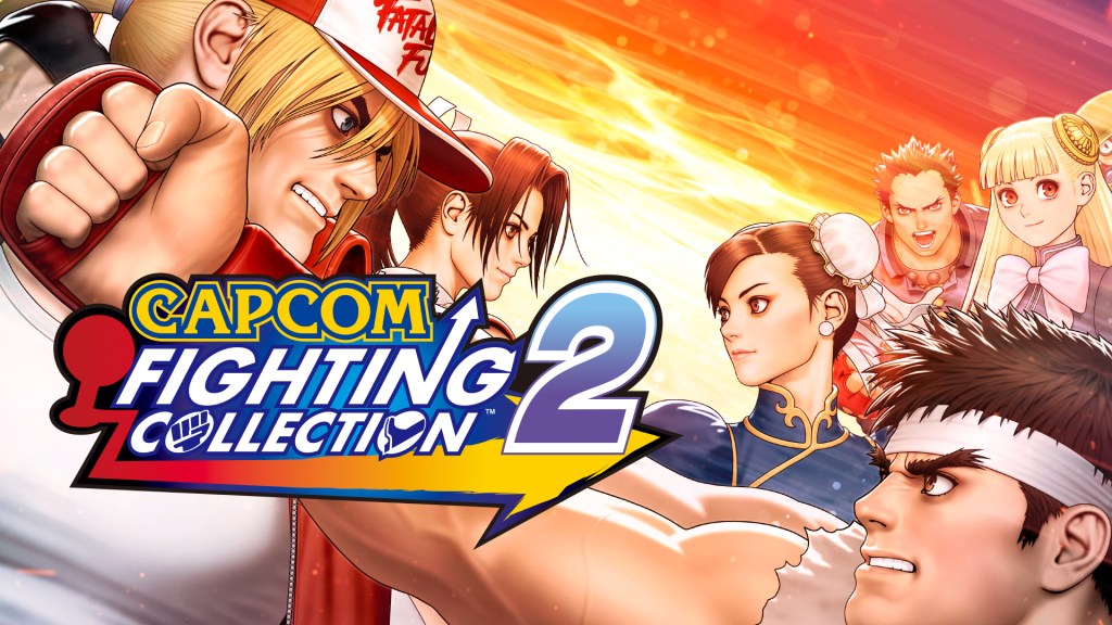 The promo art for Capcom Fighting Collection 2