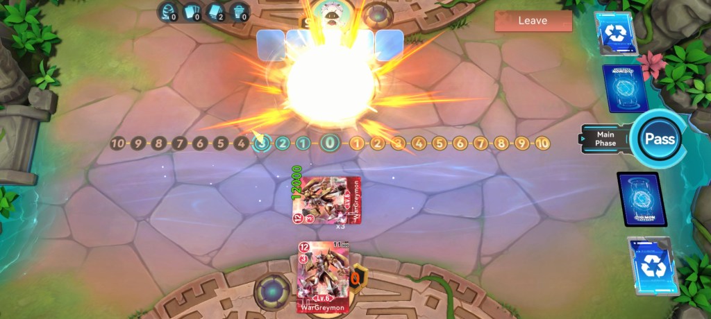 A Digimon Alysion screenshot showcasing gameplay