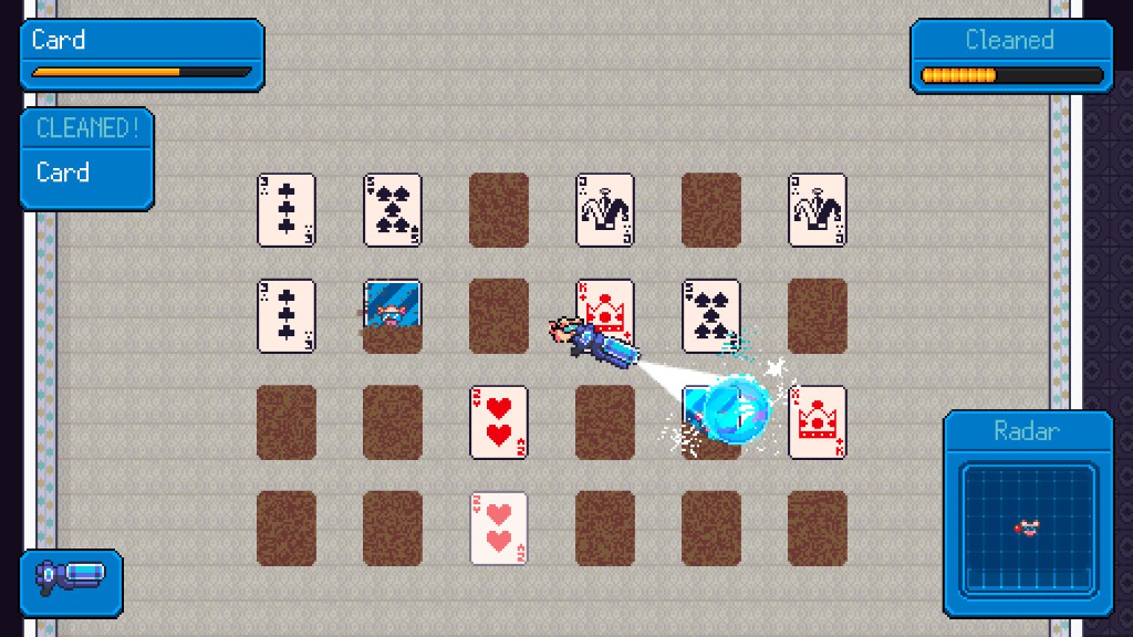 A screenshot from Pixel Washer