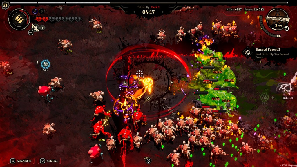 Gameplay from Grind Survivors